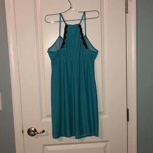 Apt. 9 Intimates & Sleepwear - Teal & black polka dot nightgown Apt. 9 Intimates & Sleepwear - Teal & black polka dot nightgown